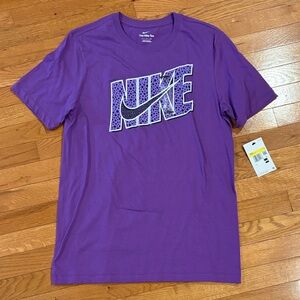 Nike Graphic Purple Short Sleeve Tee